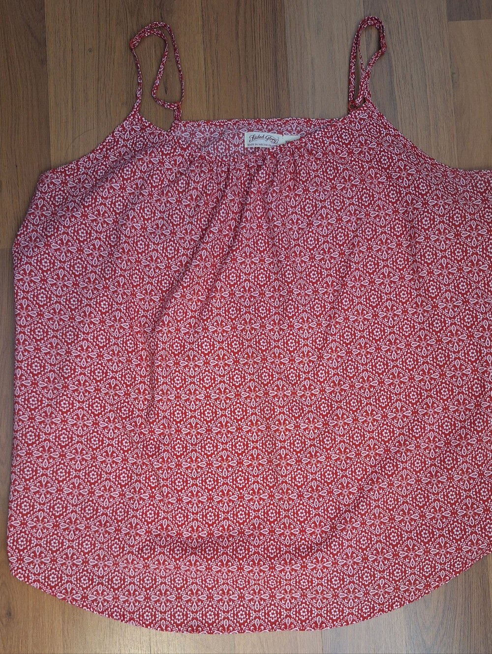Sleeveless Patterned Blouse/tank